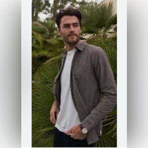 Agave Denim men’s shirt acid washed purple size Medium